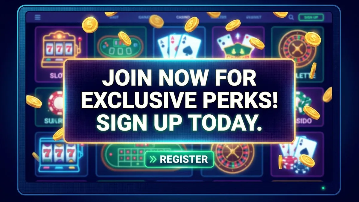Registrera dig med bonus